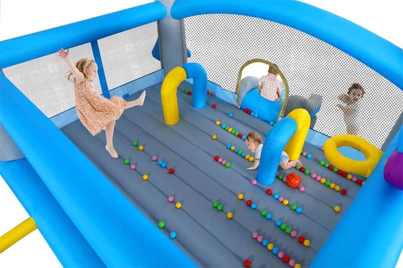 Blue Multifunctional Inflatable Bouncer