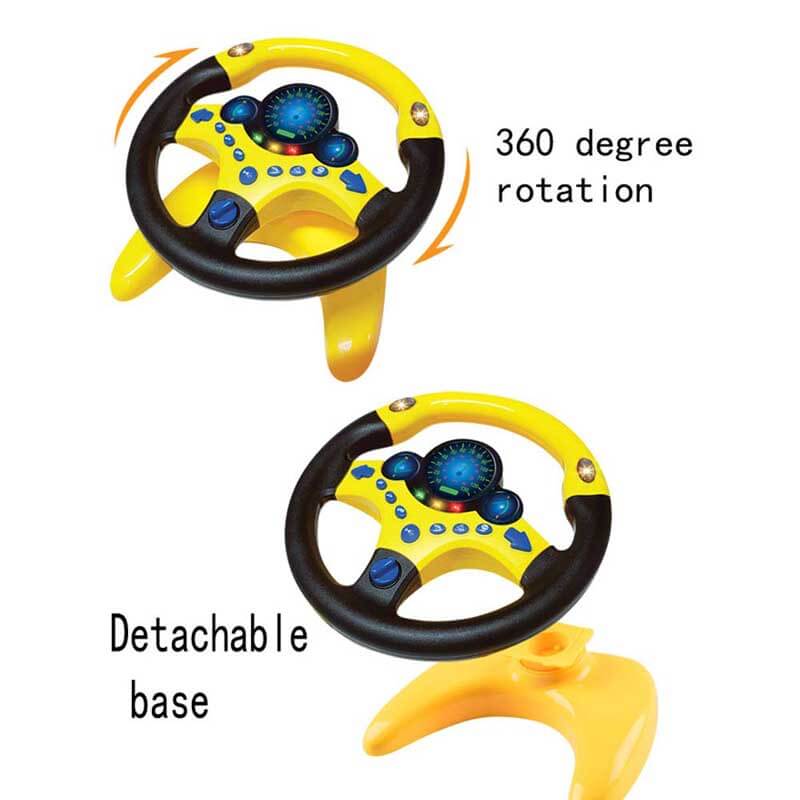 Kids Simulation Steering Wheel