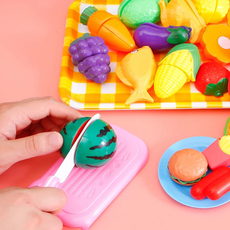 Cuttable Fruits and Vegetables Play Set