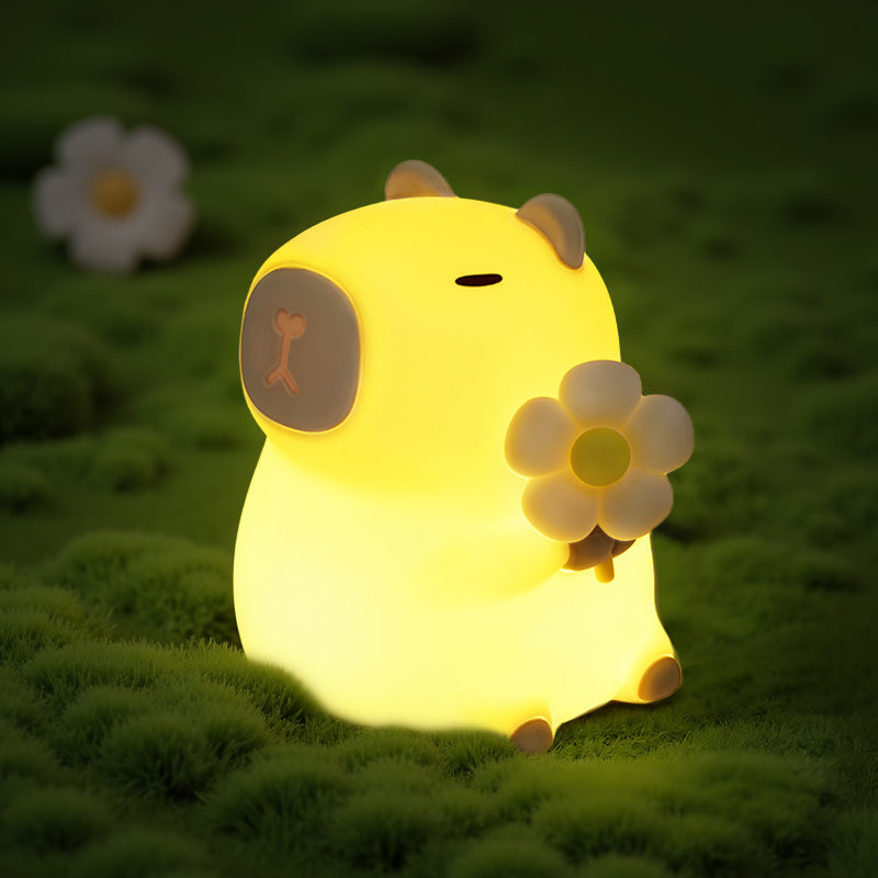 MiniaCraft® Capybara Squishy Night Light - Perfect Gift 🎁