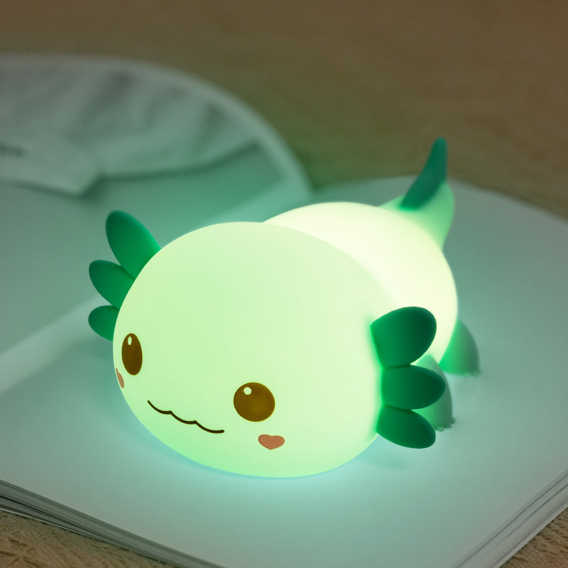 MiniaCraft® 2025 Limited Version Axolotl Squish Night Light - Perfect Gift 🎁