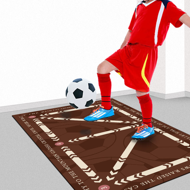 A child's best friend - Football training mat for all levels Non-slip and quiet