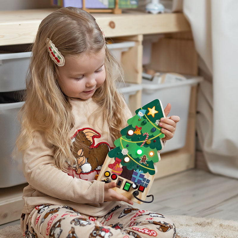 Montessori Christmas Switch Board