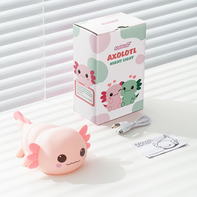 MiniaCraft® 2025 Limited Version Axolotl Squish Night Light - Perfect Gift 🎁