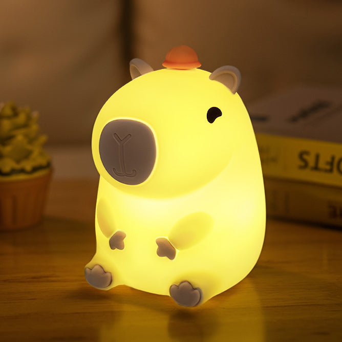 MiniaCraft® Capybara Squishy Night Light - Perfect Gift 🎁