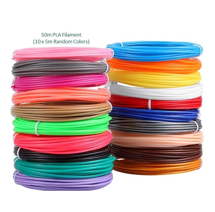 3D Pen Starter Kit - 100M Filament - 10 Colors