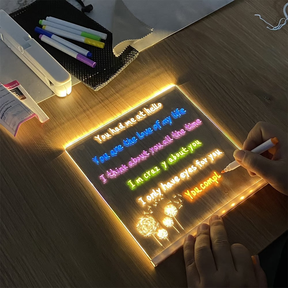 LED Note Board with Colors