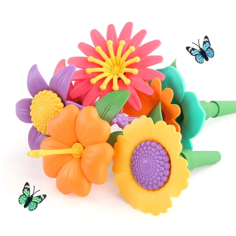 Flower Building Blocks Set