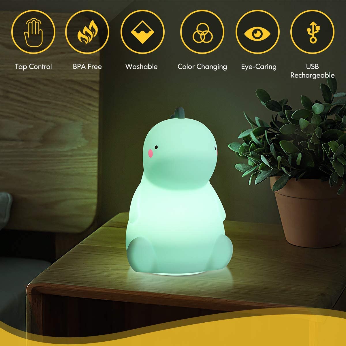 Dinosaur LED Night Light