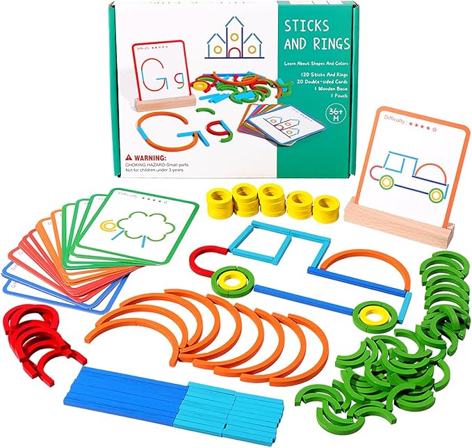 Montessori Pattern Play Sticks