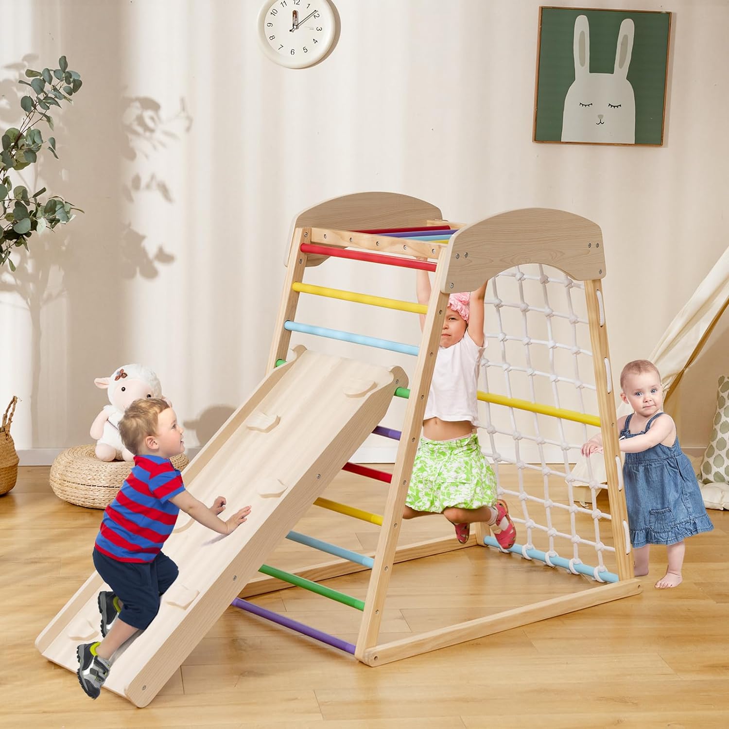 Montessori Climbing Tower with Ramp