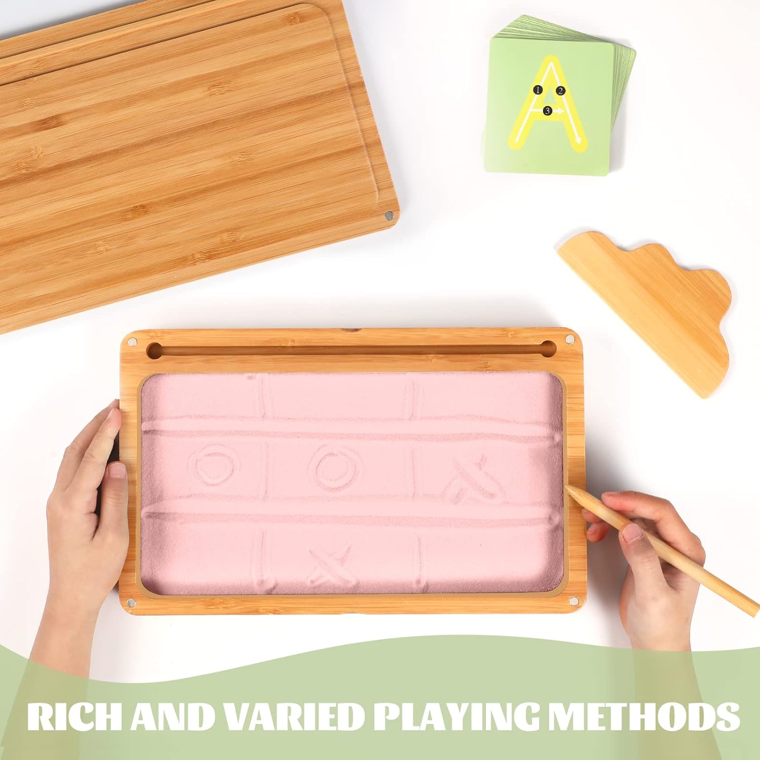 Montessori Classroom Writing and Drawing Sand Tray