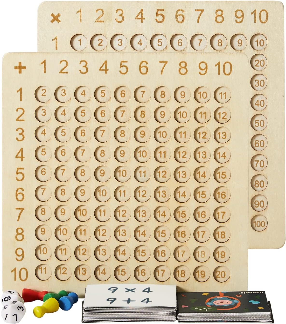 Montessori Wooden Math Board