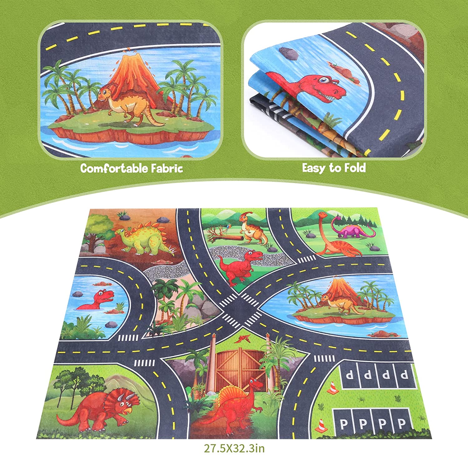 🎁Clearance Sale🎁 Dinosaur Adventure Play Mat