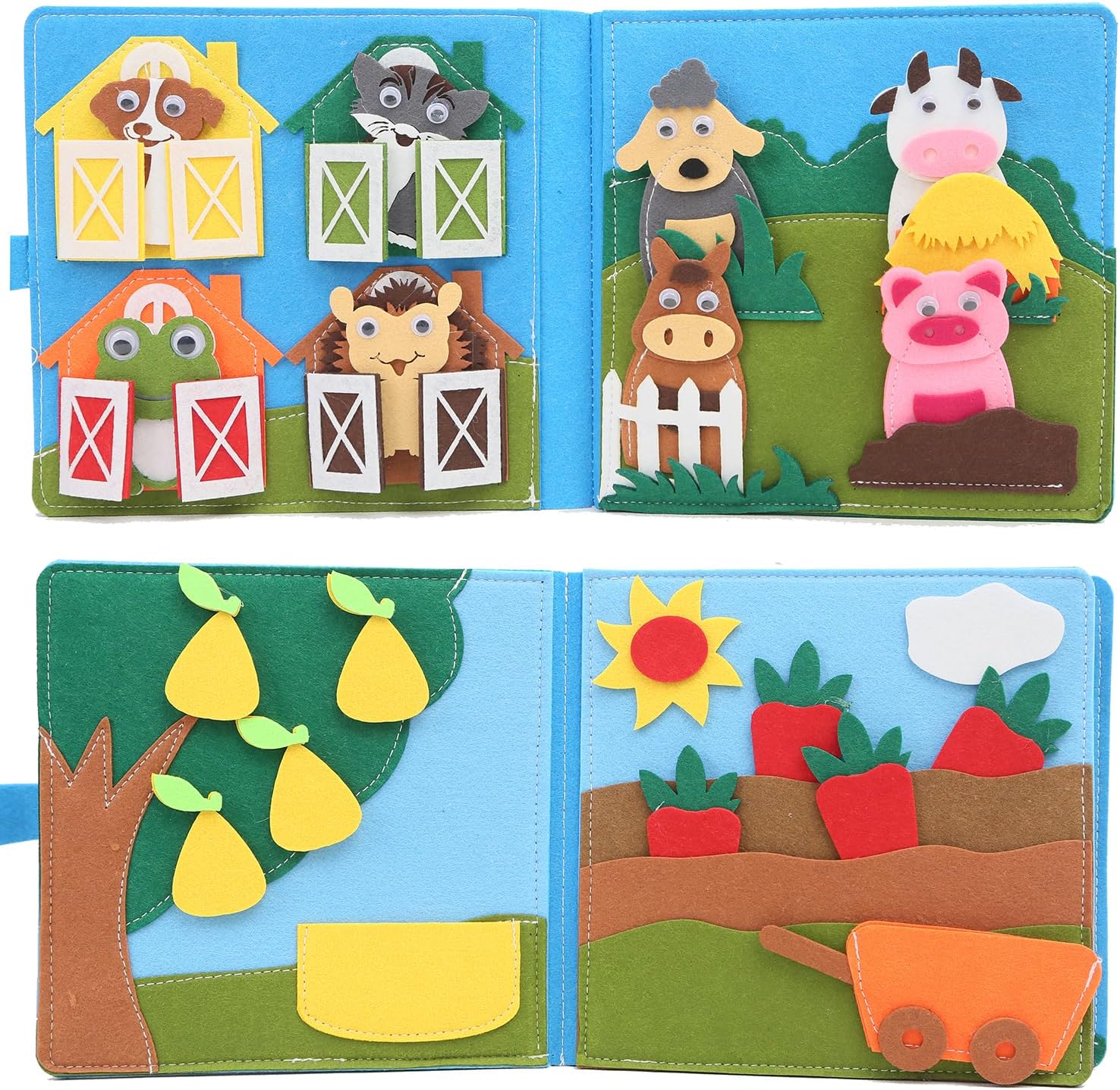 3D Montessori Storytelling Barn Book