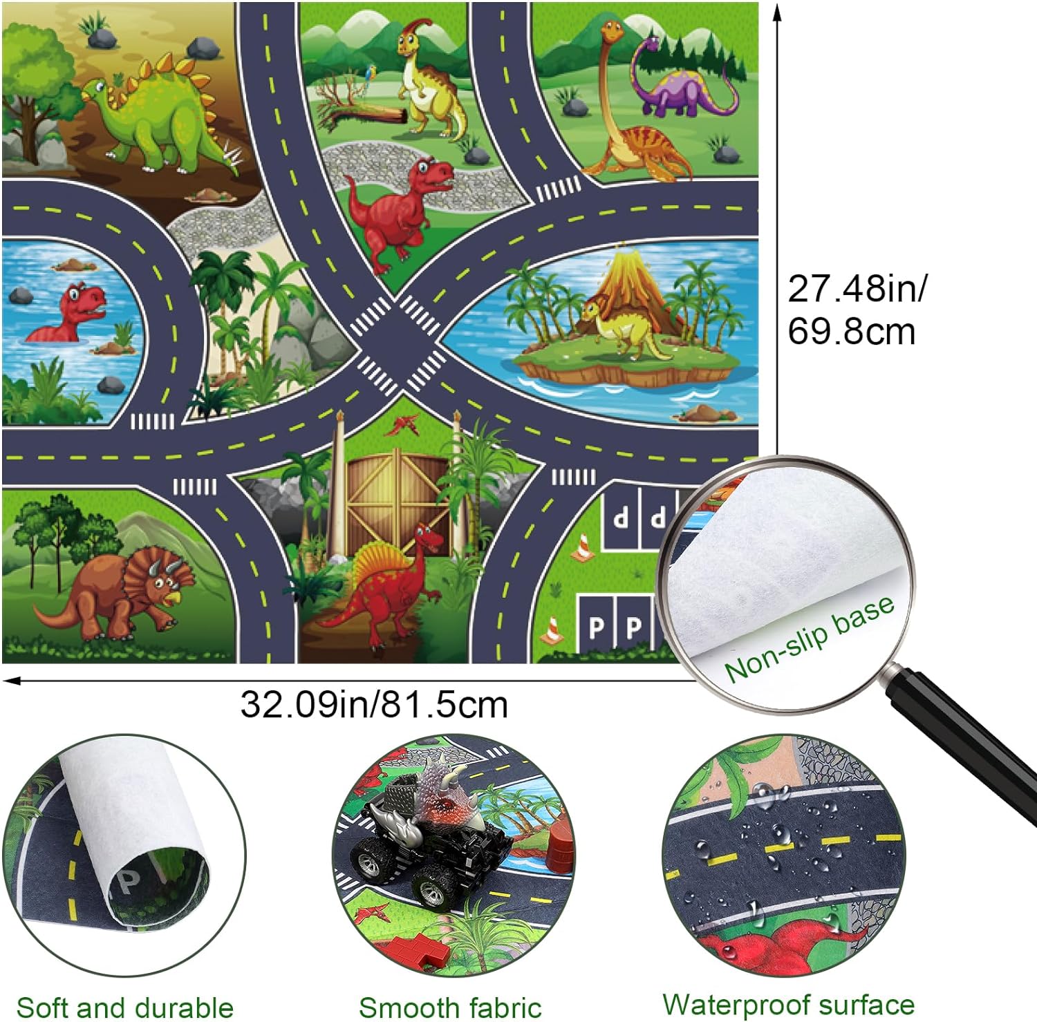 🎁Clearance Sale🎁 Dinosaur Adventure Play Mat