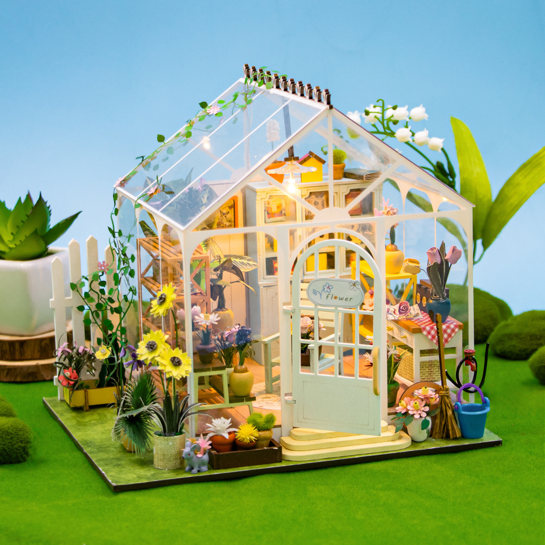 Sunshine Flower DIY Miniature House | Miniacraft