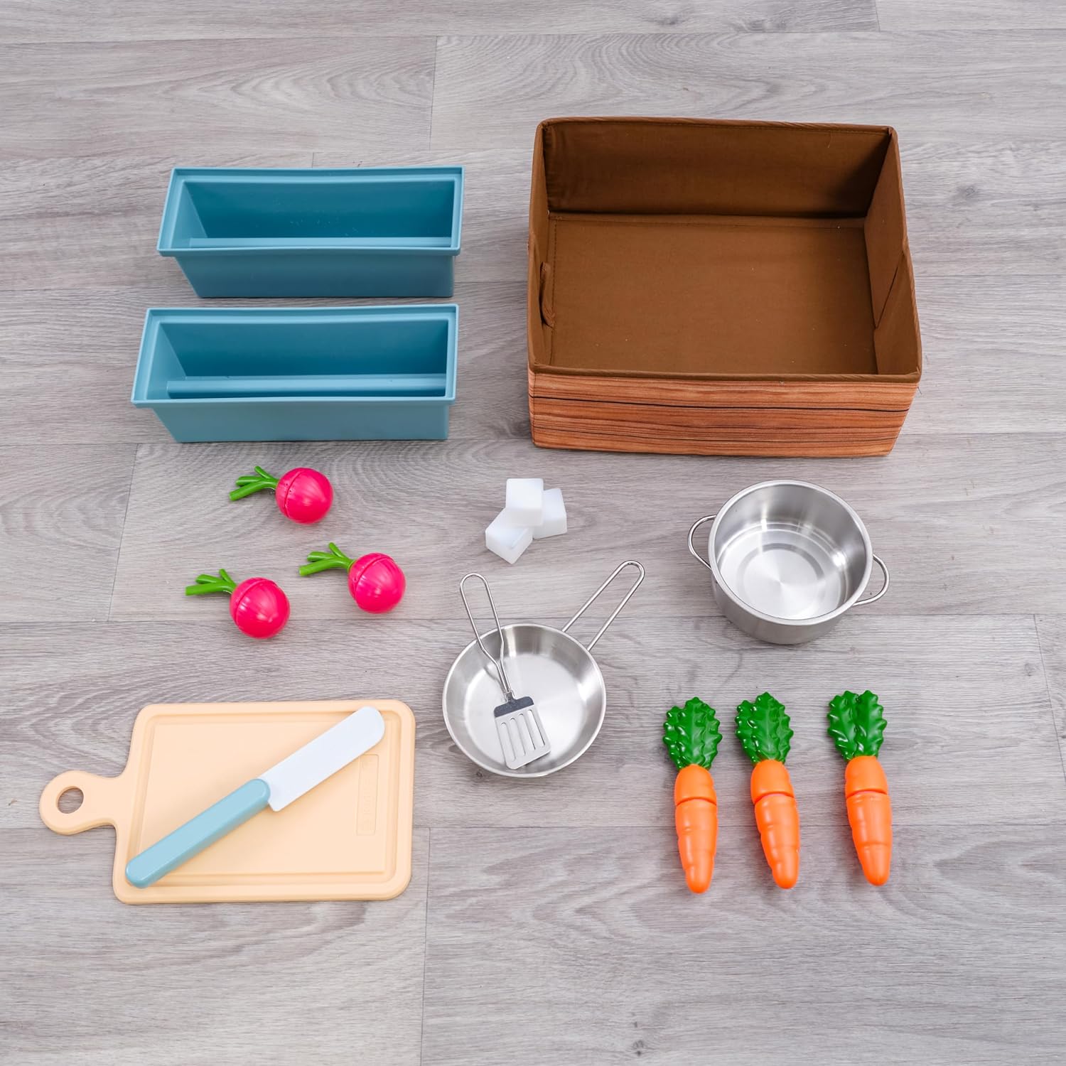 Montessori Wooden Kids Play Kitchen