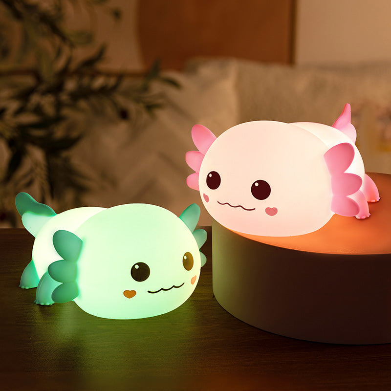 MiniaCraft® 2025 Limited Version Axolotl Squish Night Light - Perfect Gift 🎁