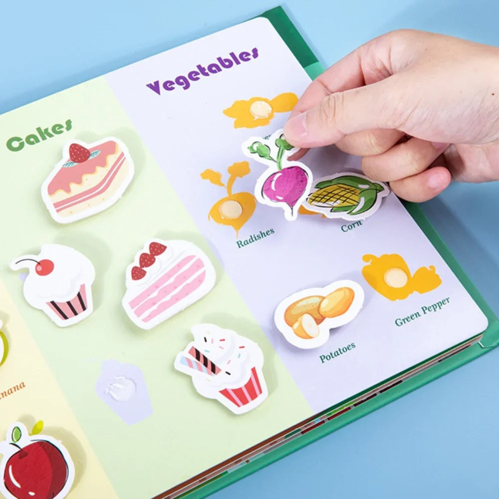 Interactive Learning Cloth Book