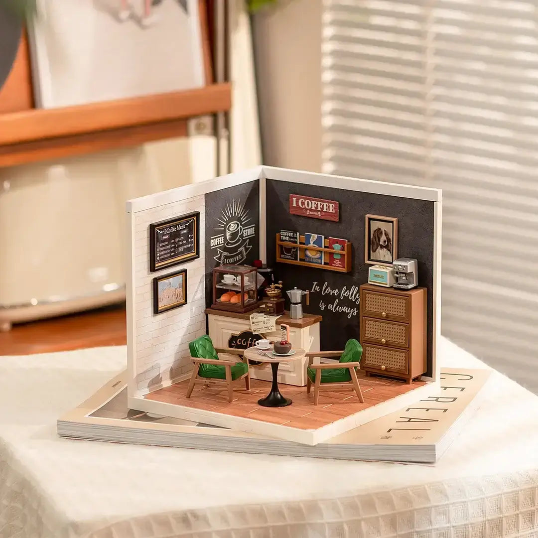 Daily Inspiration Cafe DIY Plastic Miniature House | Miniacraft