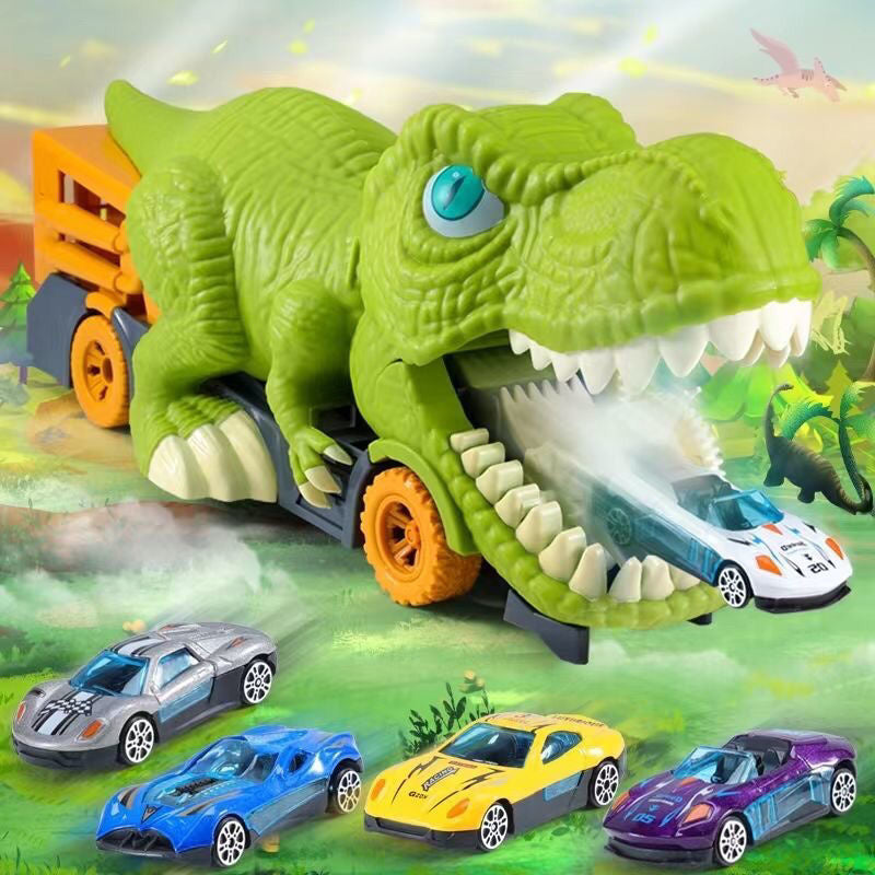 Dinosaur Devouring Truck