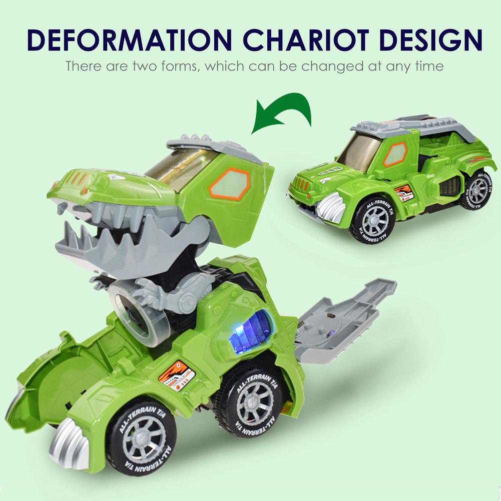 Transforming Dinosaur LED SUV Car