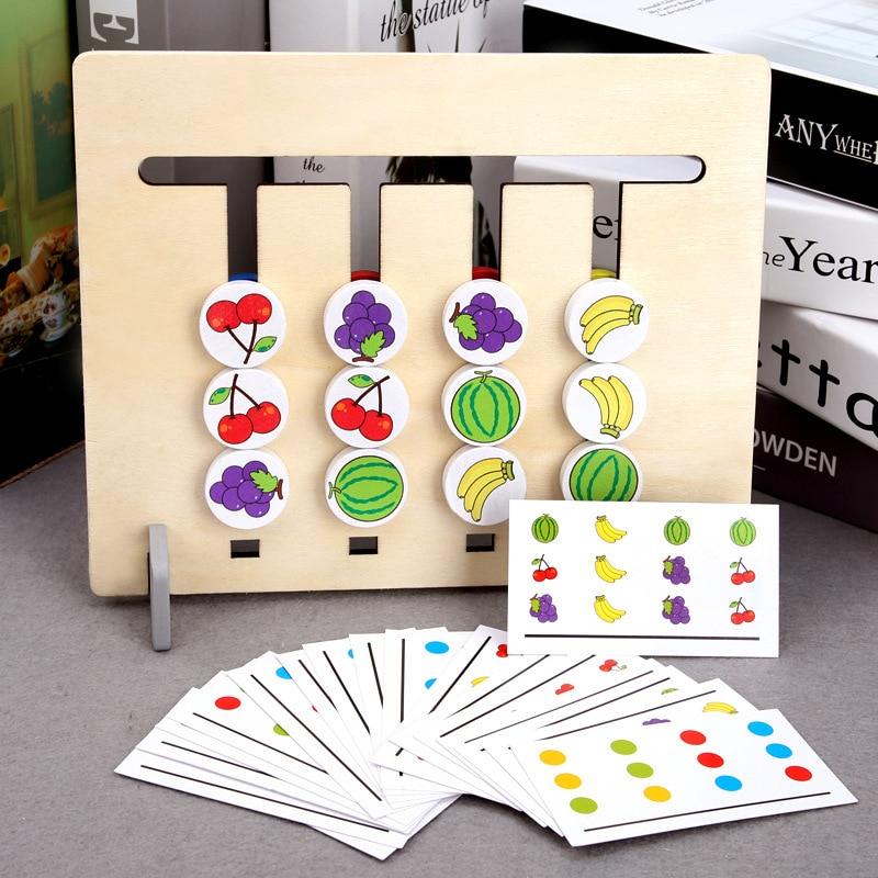 Wooden Montessori Sorting Puzzle - Develop Logical Thinking for Kids