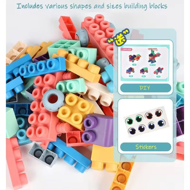 Montessori Building Blocks Set