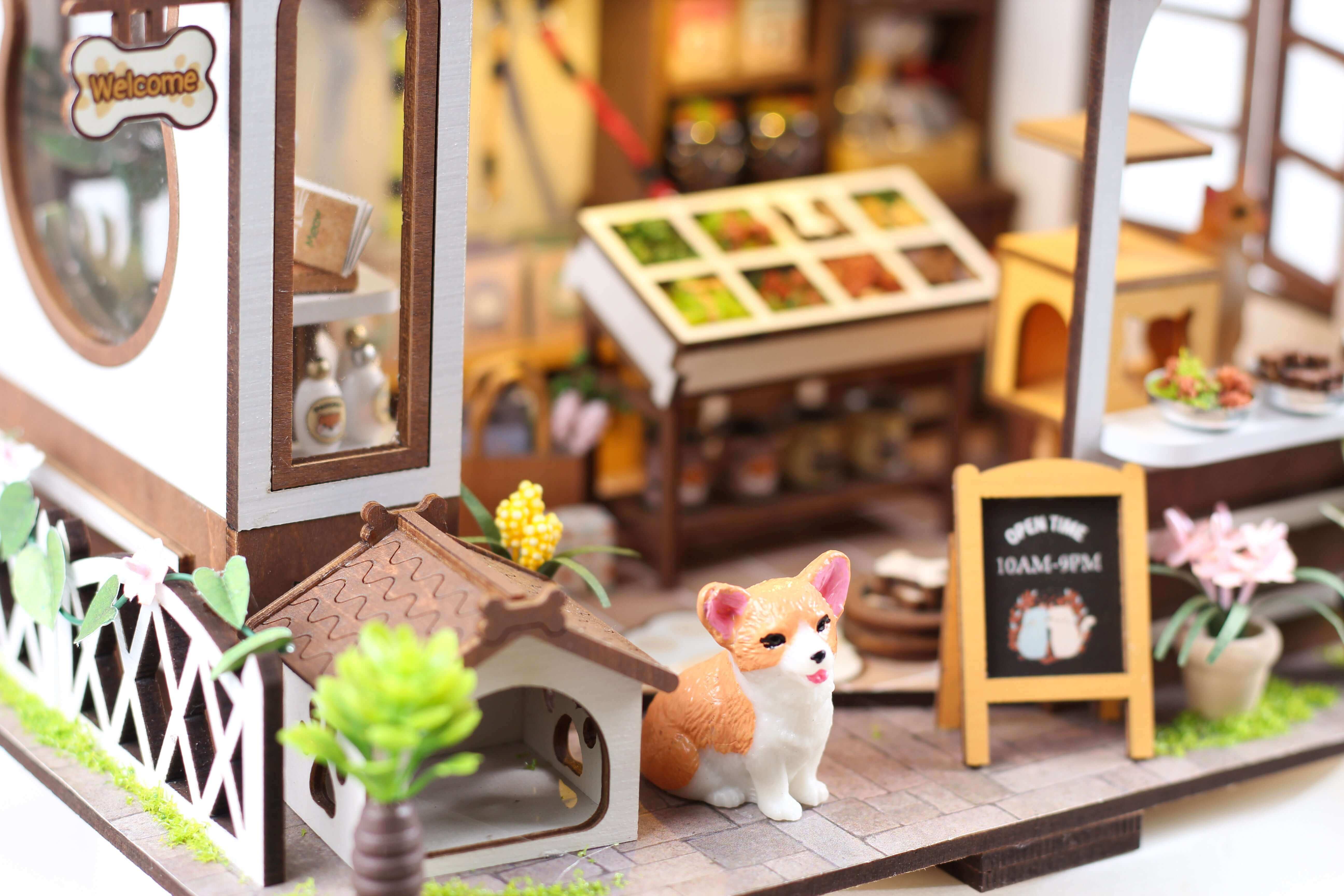 Pet Shop DIY Miniature House | Miniacraft