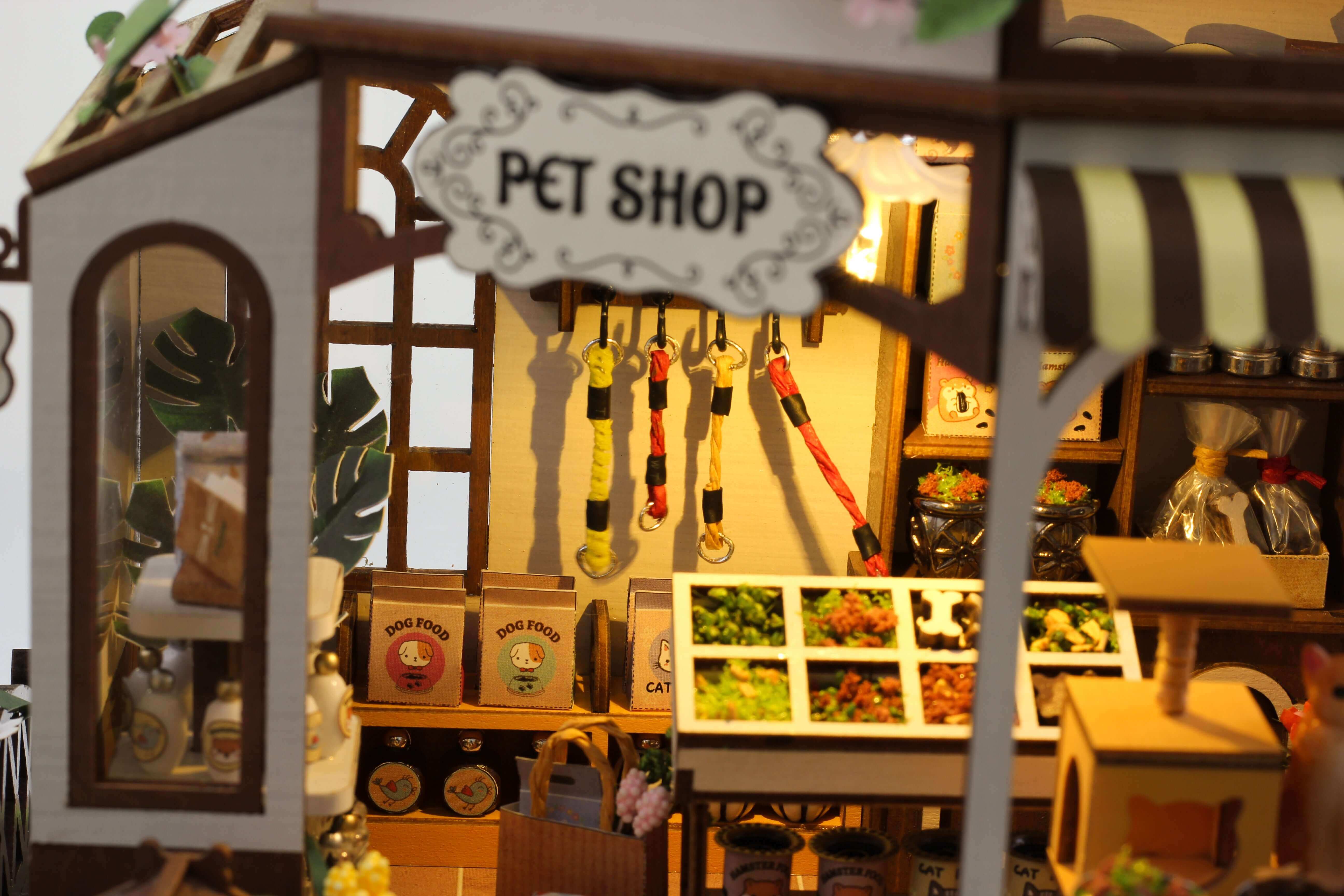 Pet Shop DIY Miniature House | Miniacraft