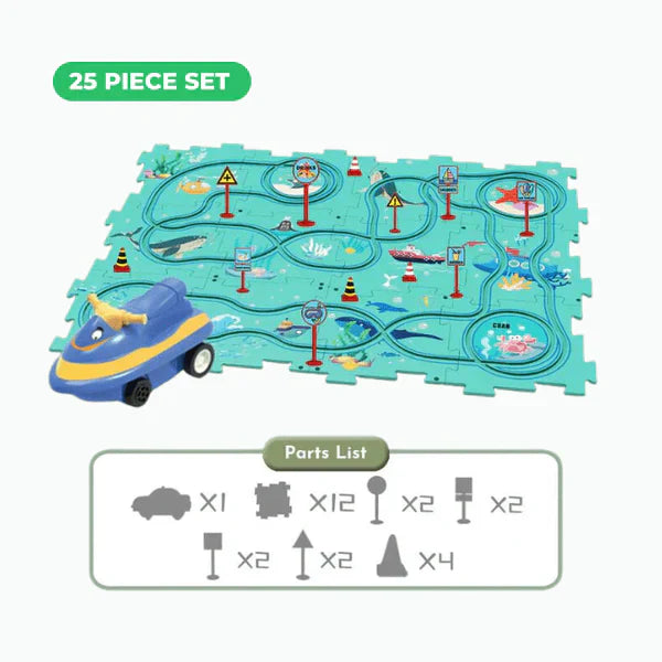 MagnaRacer™ Kids Car Track Set