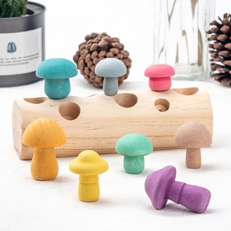 Montessori Mushroom™ - Educational Blocks