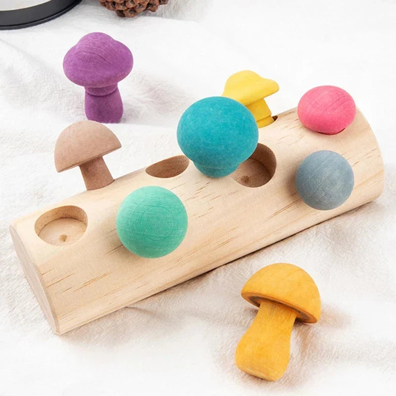 Montessori Mushroom™ - Educational Blocks