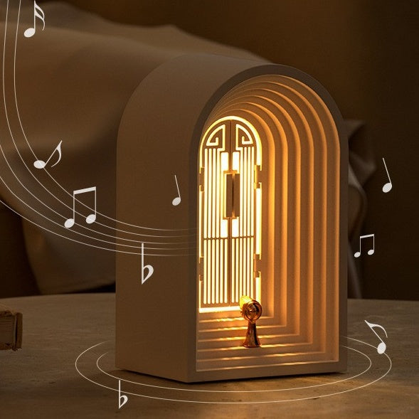 Premium Retro Creative Night Light Bluetooth Speaker - Perfect Gifts