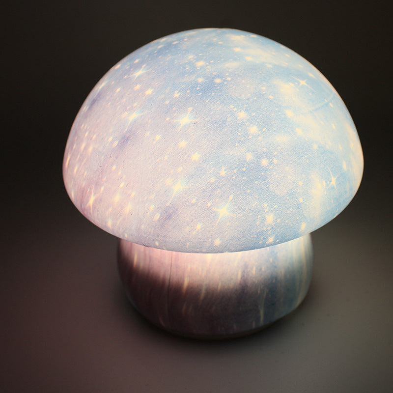 Mushroom LED Squishy Tap Tap Night Light Lamp