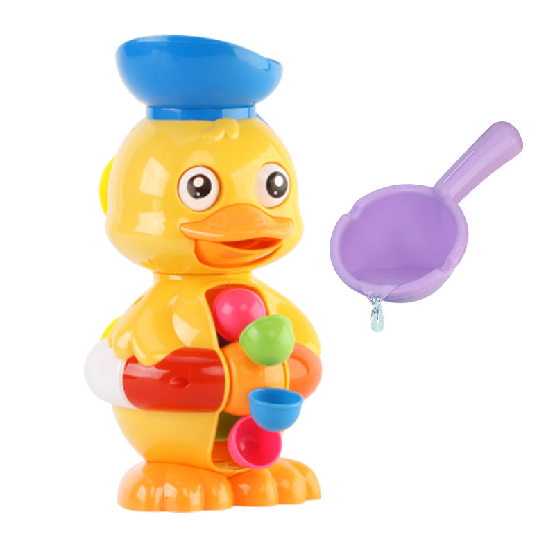 Water Wheel Bath Duck Toy