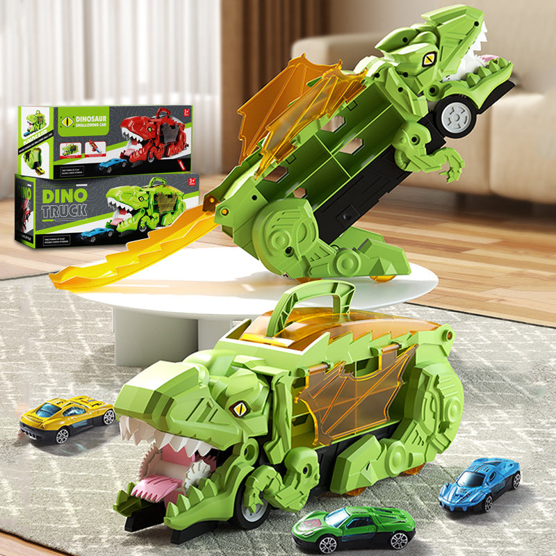 Transport Dinosaur Truck with Foldable Sliding