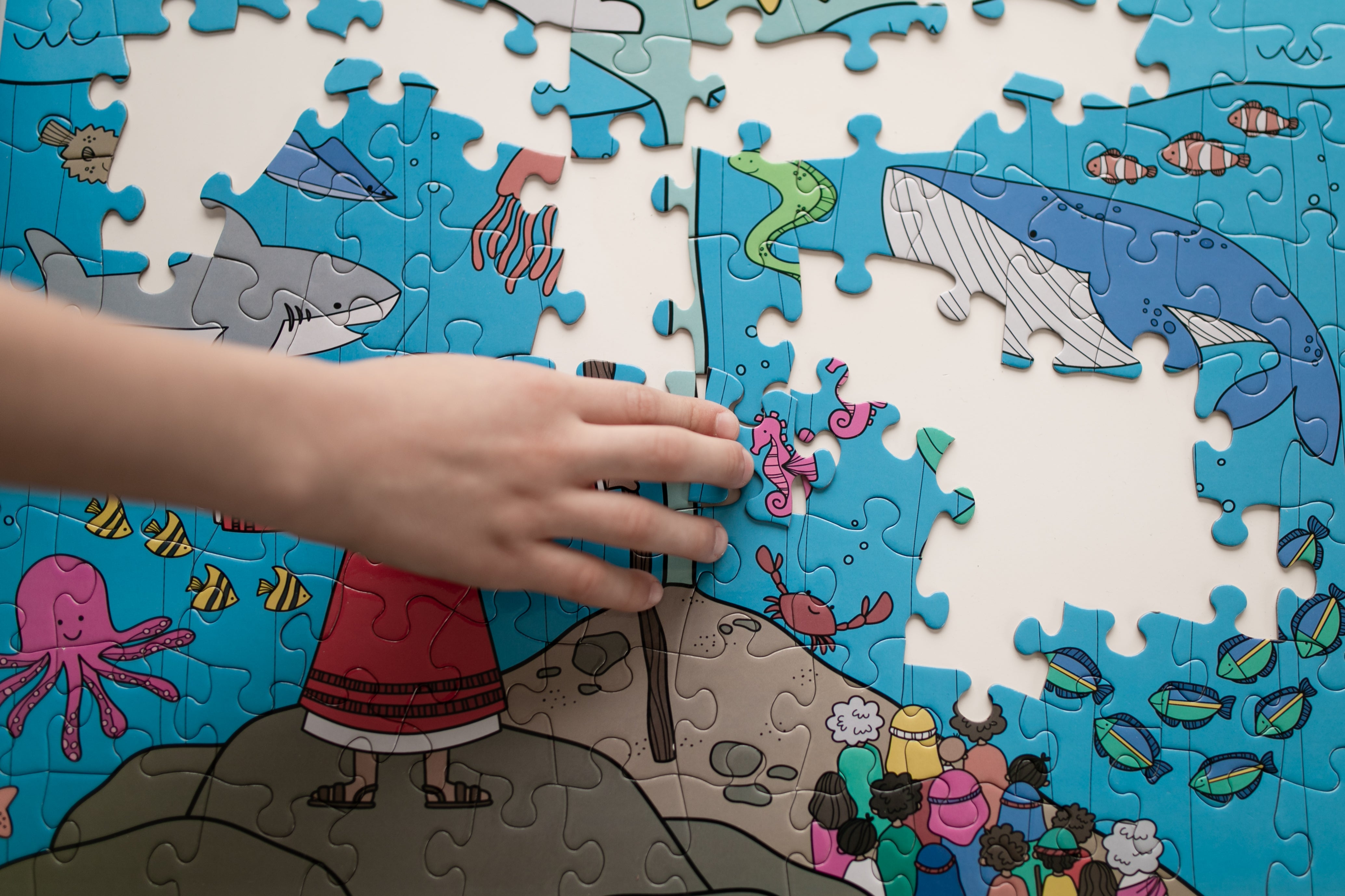 Moses & the Red Sea Puzzle