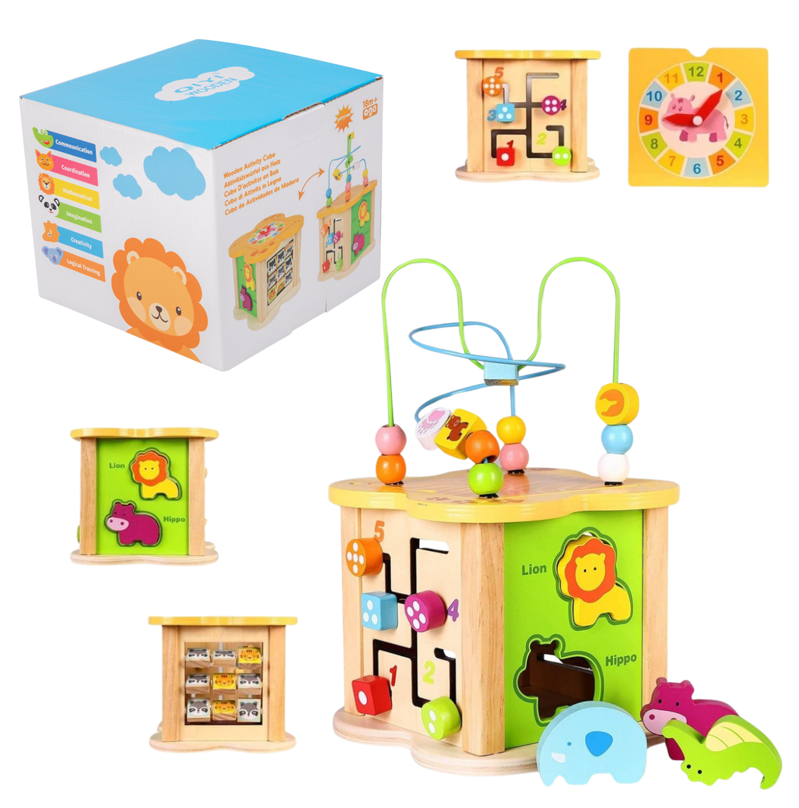 Best Seller: 6-in-1 Activity Cube