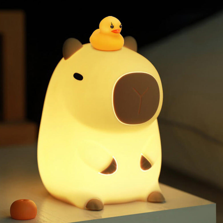 MiniaCraft® Capybara Squishy Night Light - Perfect Gift 🎁