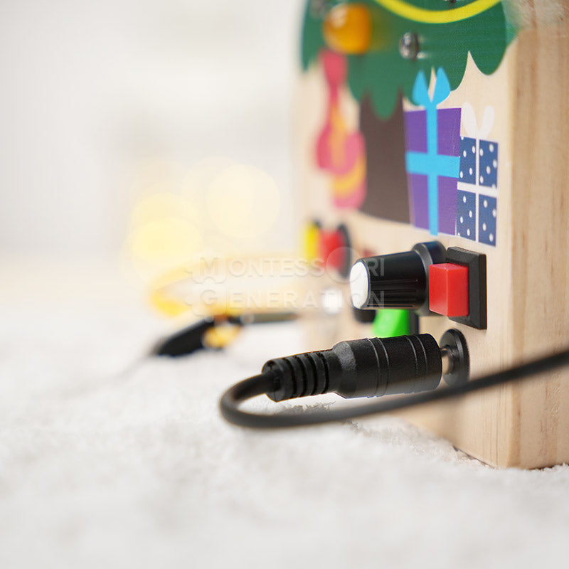 Montessori Christmas Switch Board