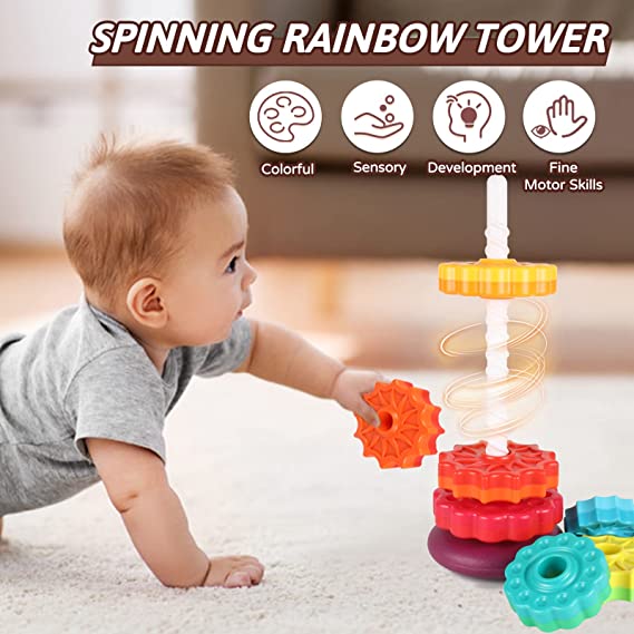 Spinbow - Child's Fun and Educational Colour Tower