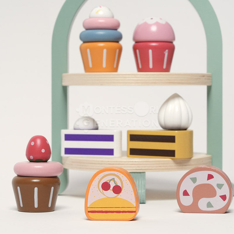 Montessori Cupcake Stacker