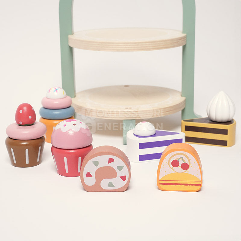 Montessori Cupcake Stacker