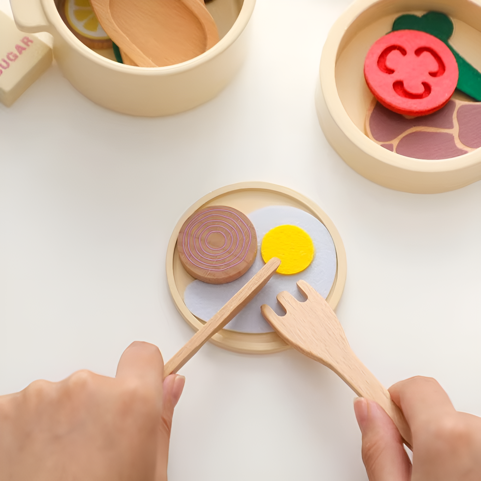 Montessori Wooden Kitchen Toy