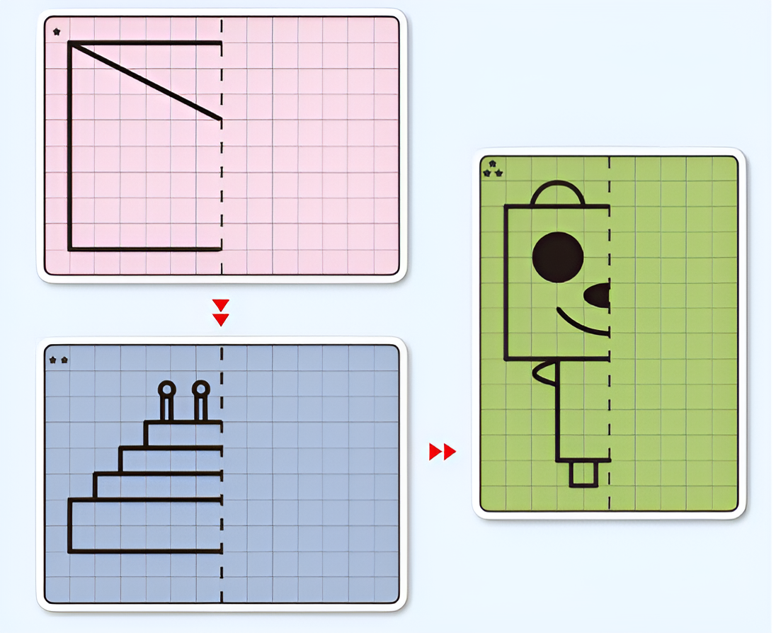 Montessori Symmetrical Drawing Cards