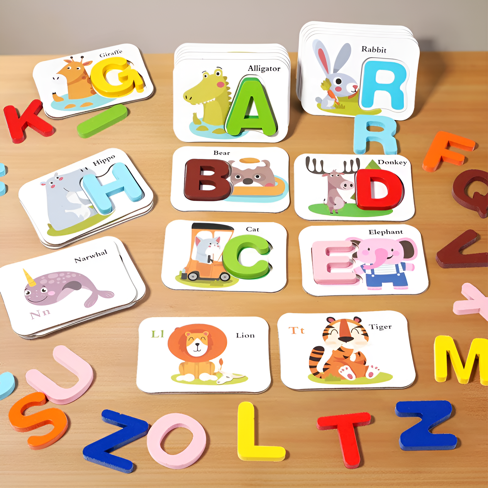 Montessori Educational Alphabet Letter Game