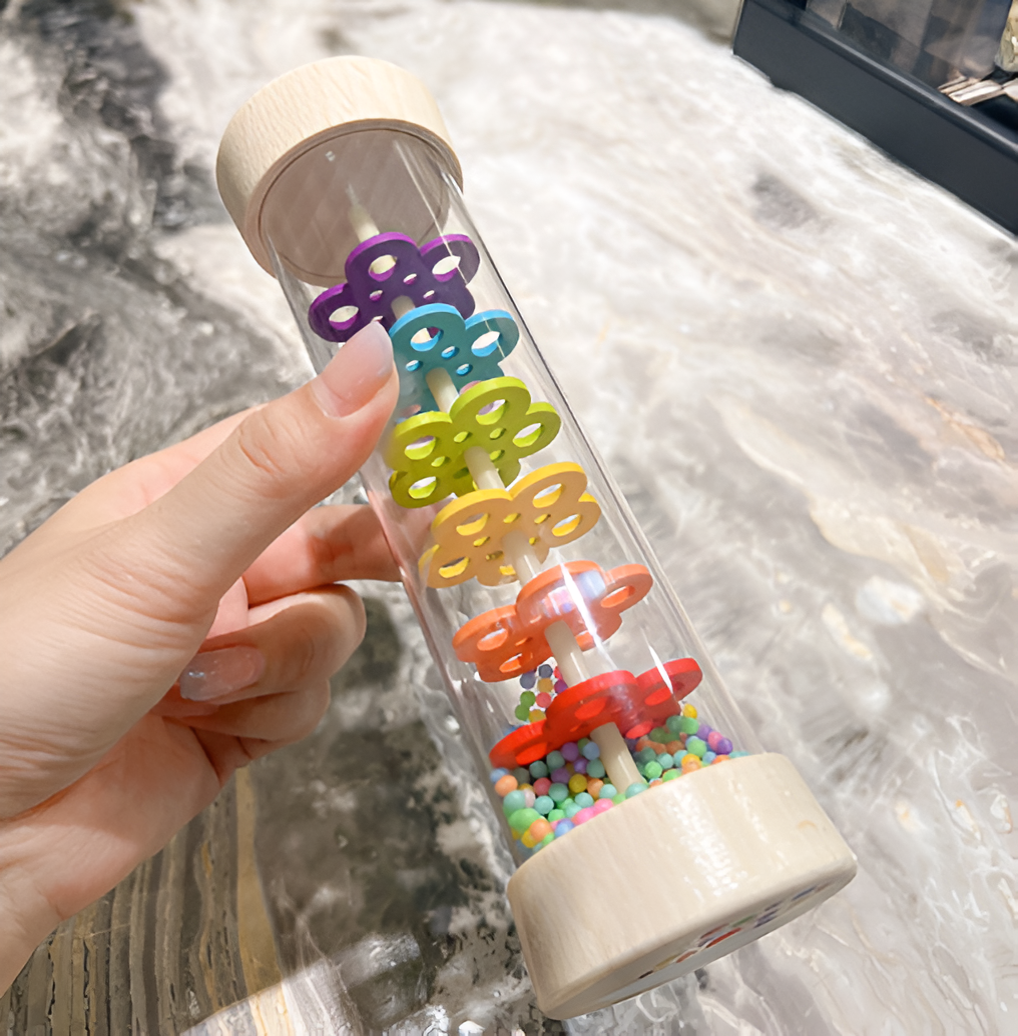 Montessori Wooden Toddler Rattle