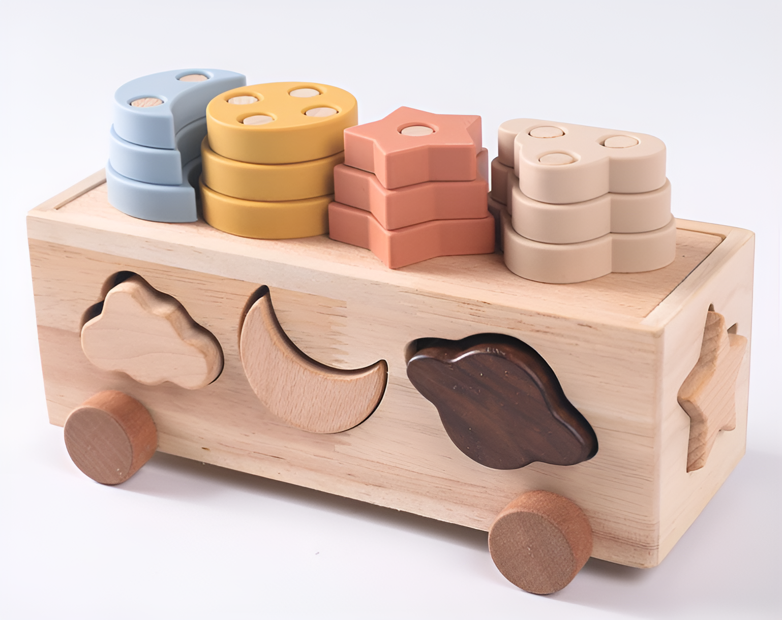 Montessori Silicone Stacking Toy